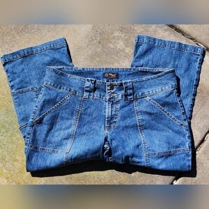 LEI Wide Leg Boho Relaxed Jeans Size 18